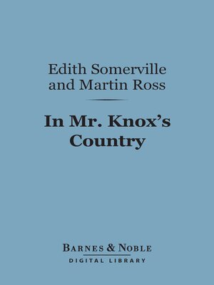 cover image of In Mr. Knox's Country (Barnes & Noble Digital Library)